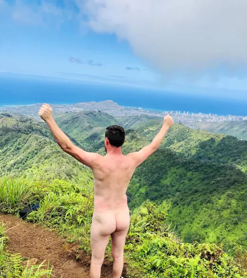 This was my first naked adventure.