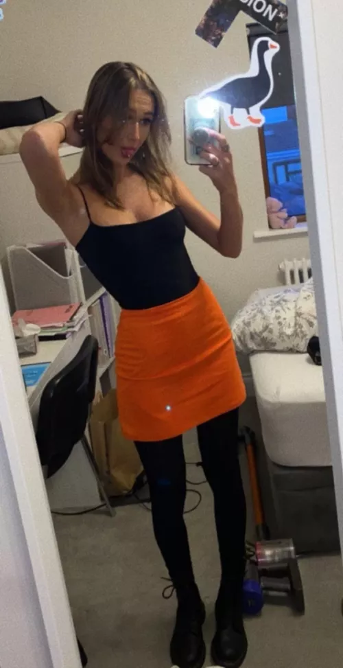 thought I looked cute ig