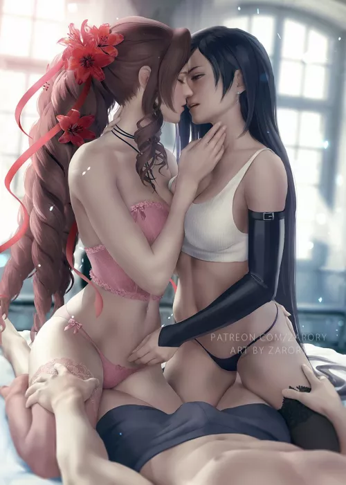 Tifa and Aerith (Zarory) [Final Fantasy]