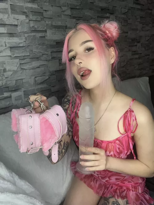 Time to cuff you and see if you can take my cock