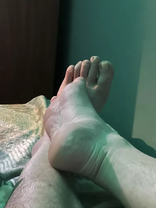 Tired after work 😋