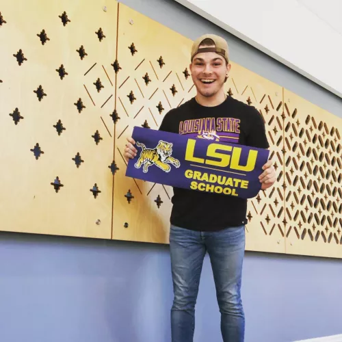 Today I accepted a full ride offer for my PhD at my dream school! I’m LSU bound y’all!