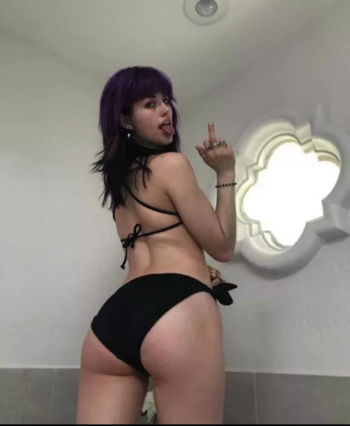 Tongue out