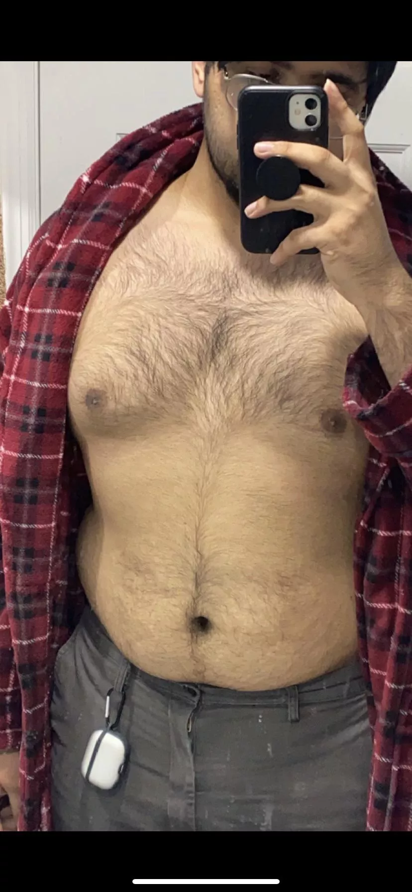 touch my chest, it’s very warm