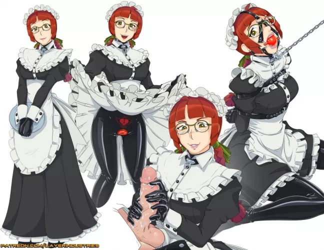 Traditional Maid has a secret side