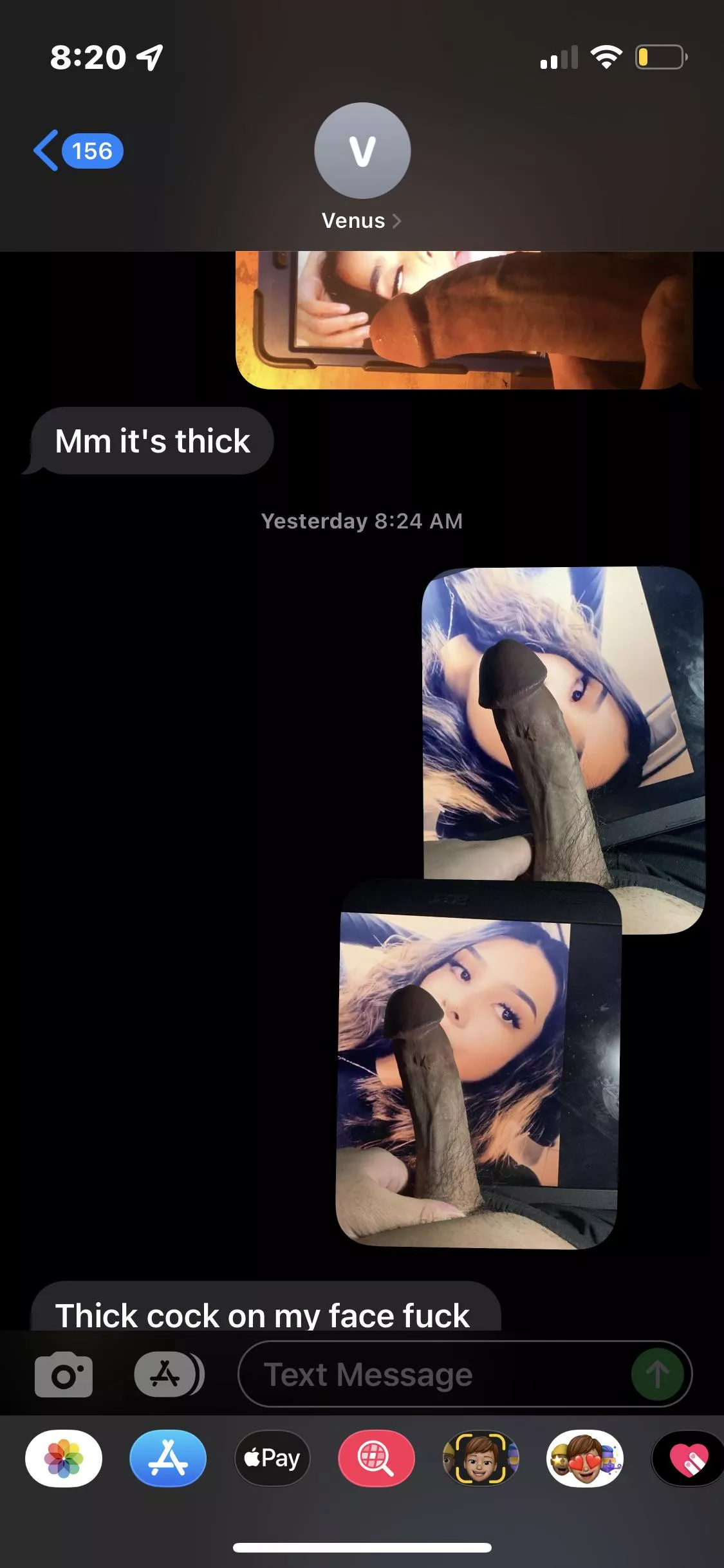 Trib my gf for her reaction pm or kik mami_simba