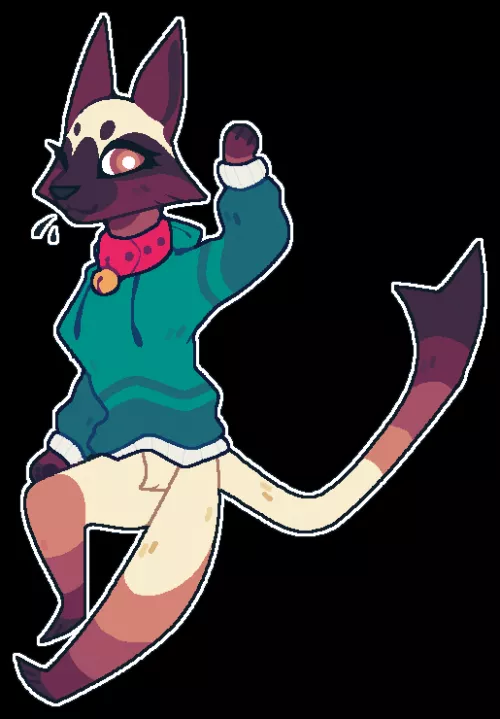 Tried playing around with art styles the other day (OC).