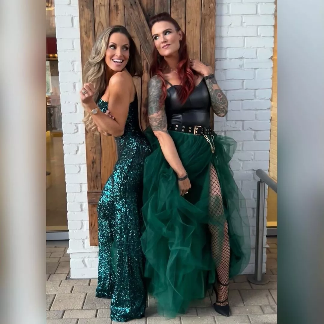 Trish and Lita 🔥🥵