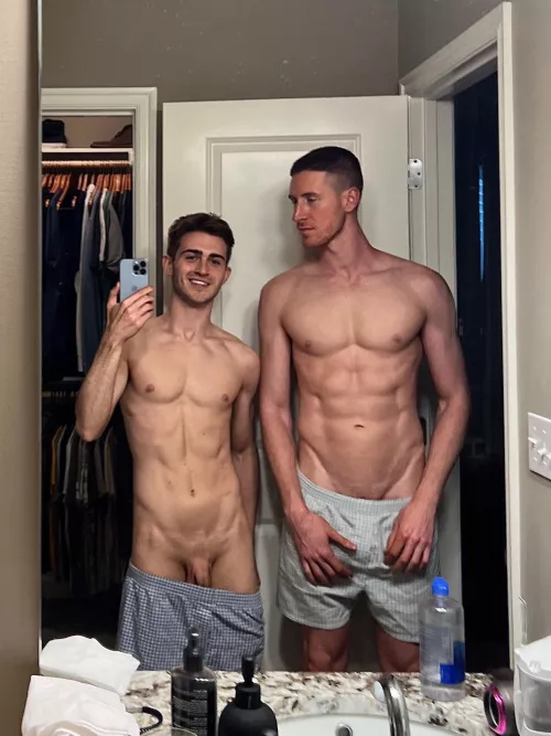 Two bros are better than one 😛 (20)(25)