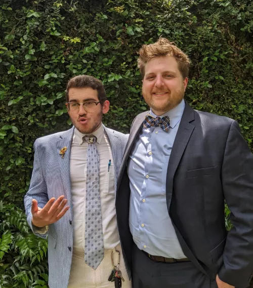 Two whole snacks for brunch