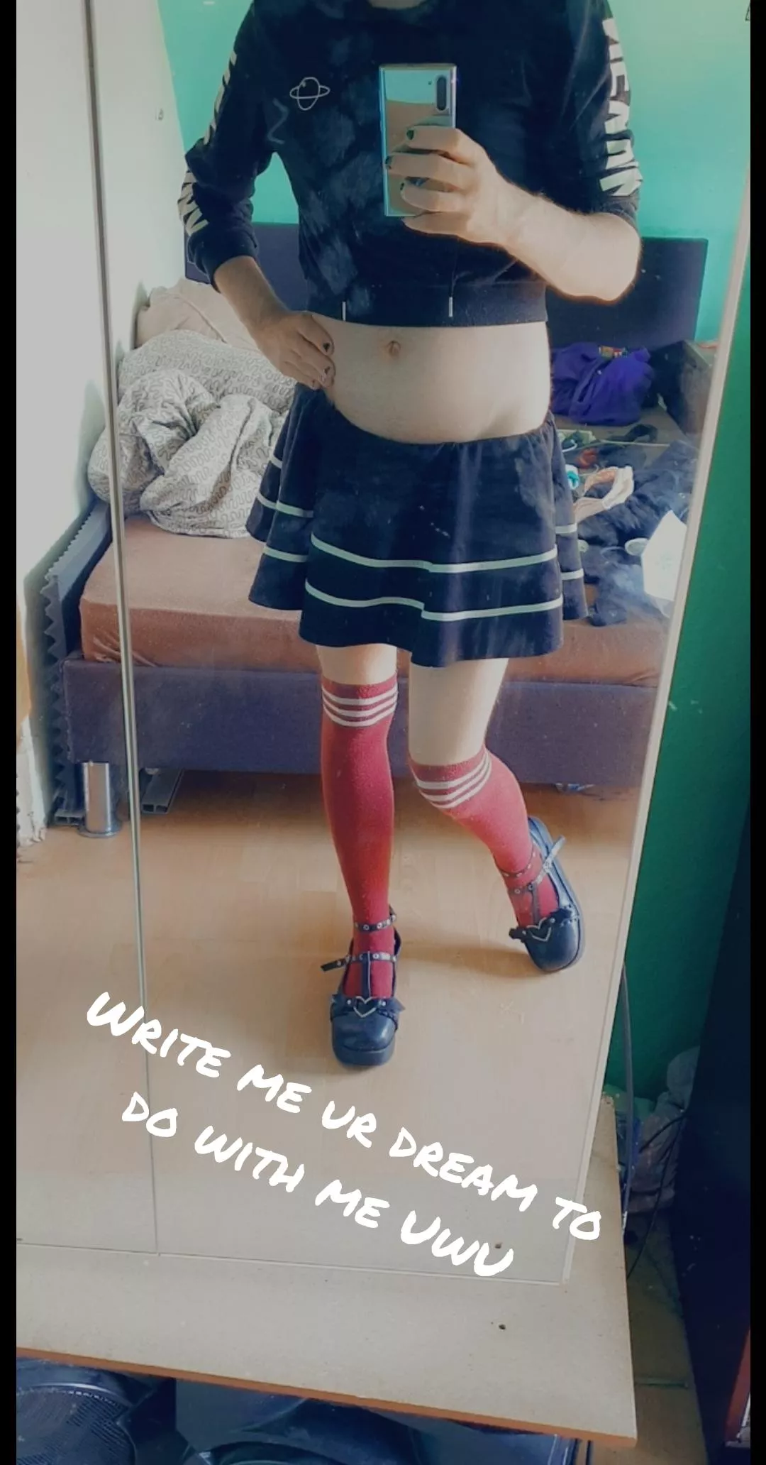 U can write me and say me what you want do with mw