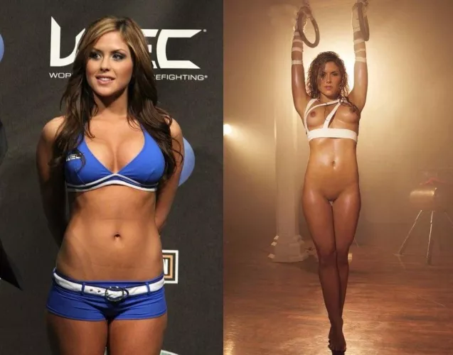 UFC Rign Girl Brittney Palmer???