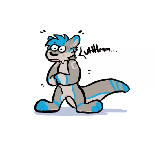 Uhhhhmm//art by me @flowfells on twitter