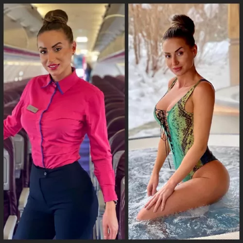 Uniform or swimsuit?