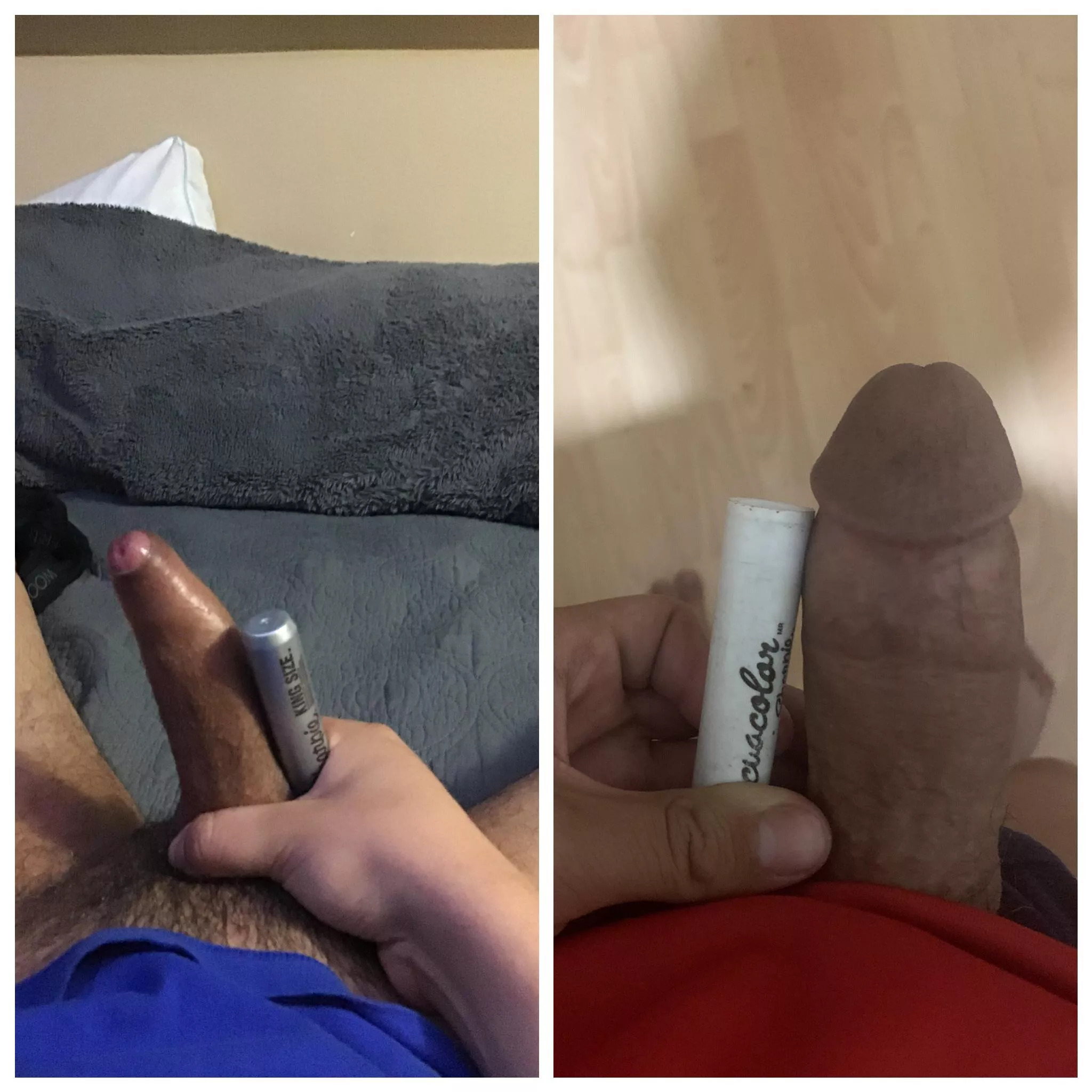 U/small_Ad8276 on right vs me on left