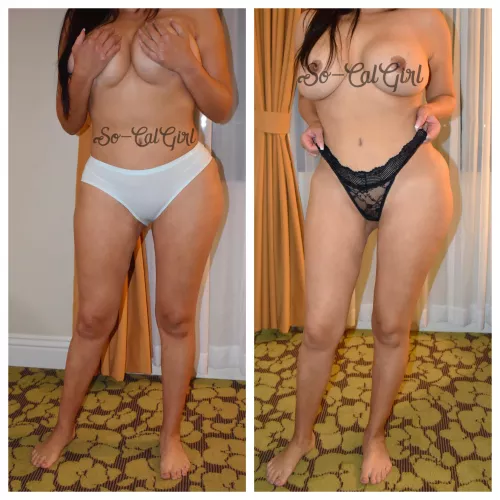 [US][SELLING] What are you waiting for?! Grab a pair of my deliciously wet and scented MILF panties. 3Pics, Workout, Vacuum Sealed & US shipping with tracking number included with purchase. Kik sfscouple