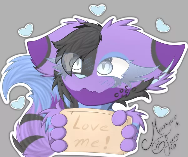 uwu (Commission YCH) (art by me)