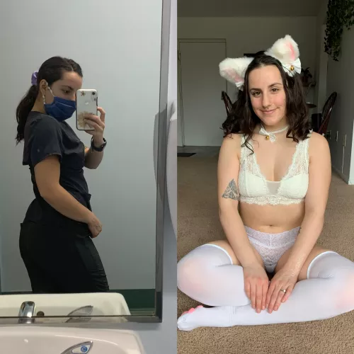 vet tech by day, kitty by night🐱 [f]