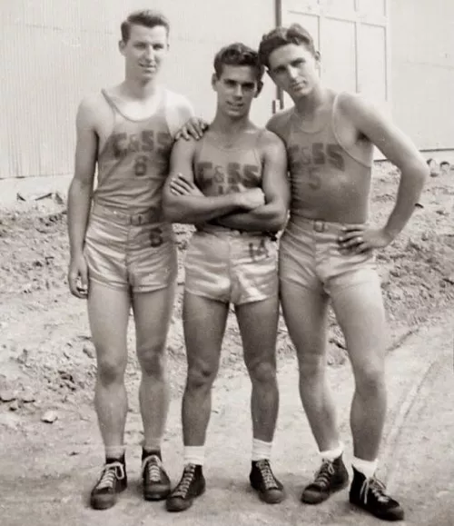 “Vintage wrestlers” …