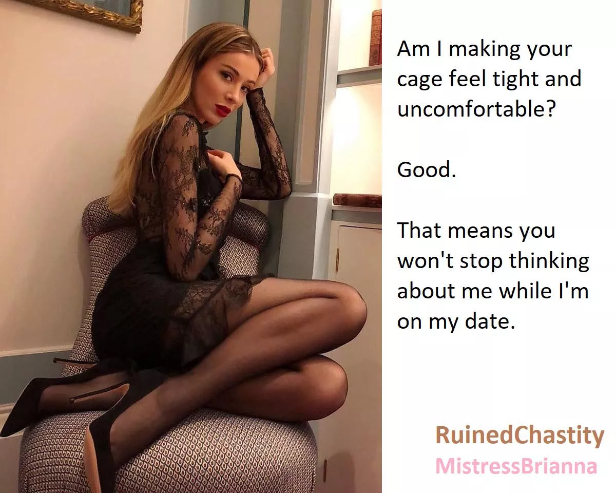 Wait your Hotwife in your chastity cage