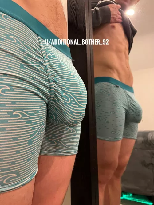 Waiting for you to pull it out