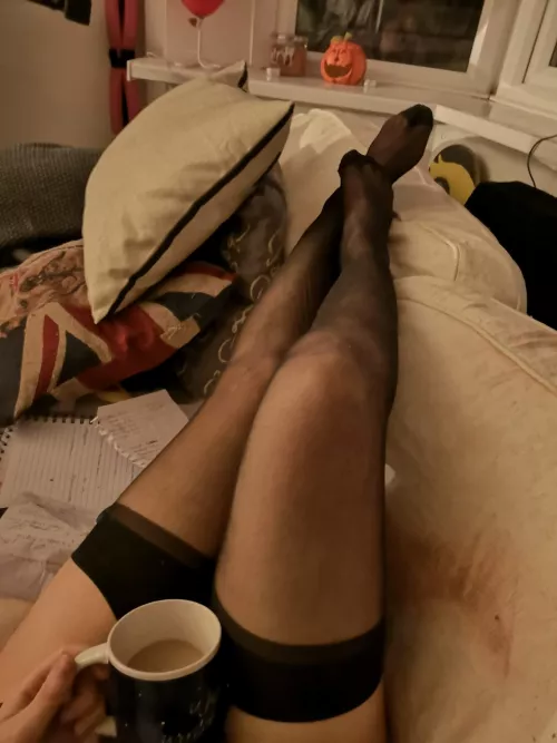 Wanna replace my cup with your hand or something else? (f) (oc)