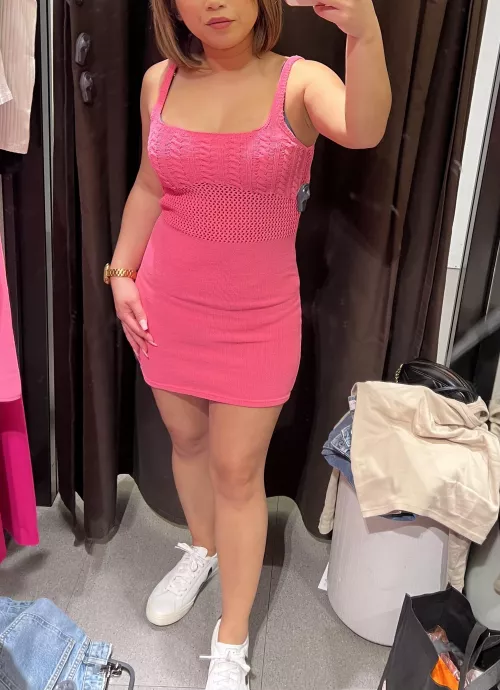 Wanna slide into something pink