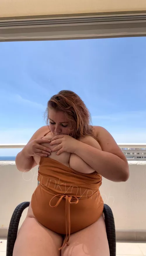 Wanna suck on my nipples?