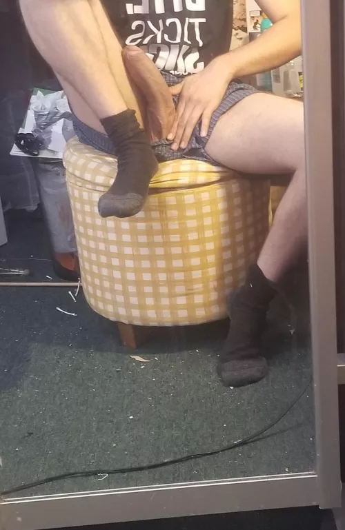 want to ride me on this ottoman? 😜