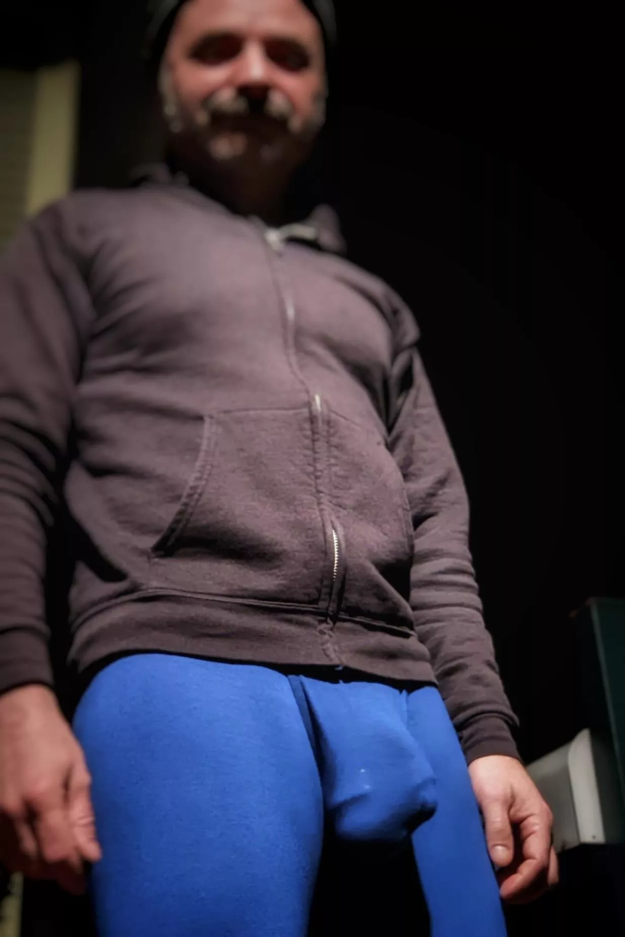 Want to see dad's weighted bulge swing around while I walk? Want to see dad's weighted bulge swing around while I walk?