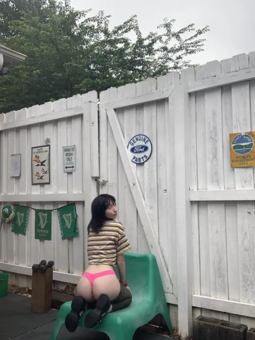 Wanted to give the neighbors a nice view 😇