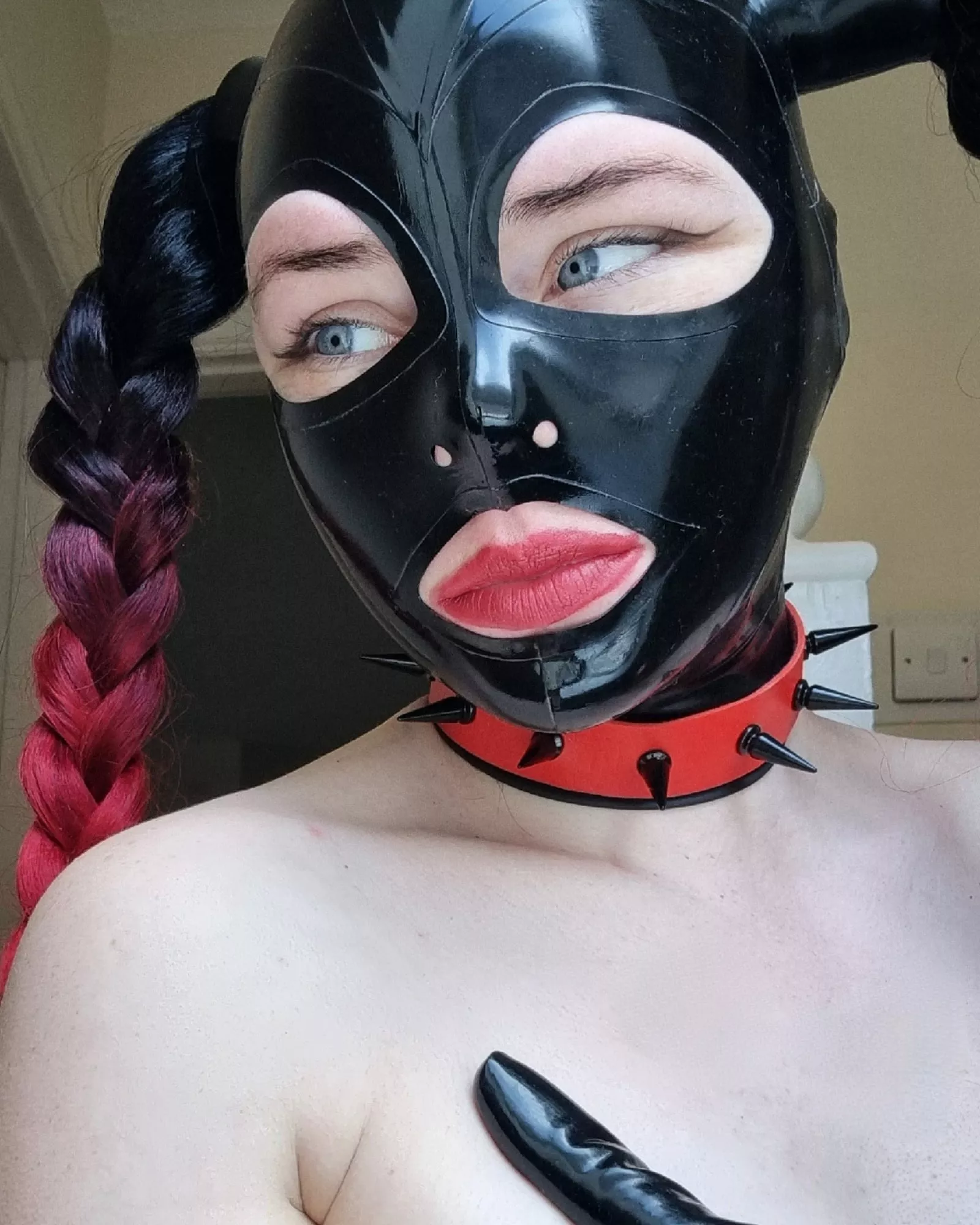 was feeling hot for full latex 😈