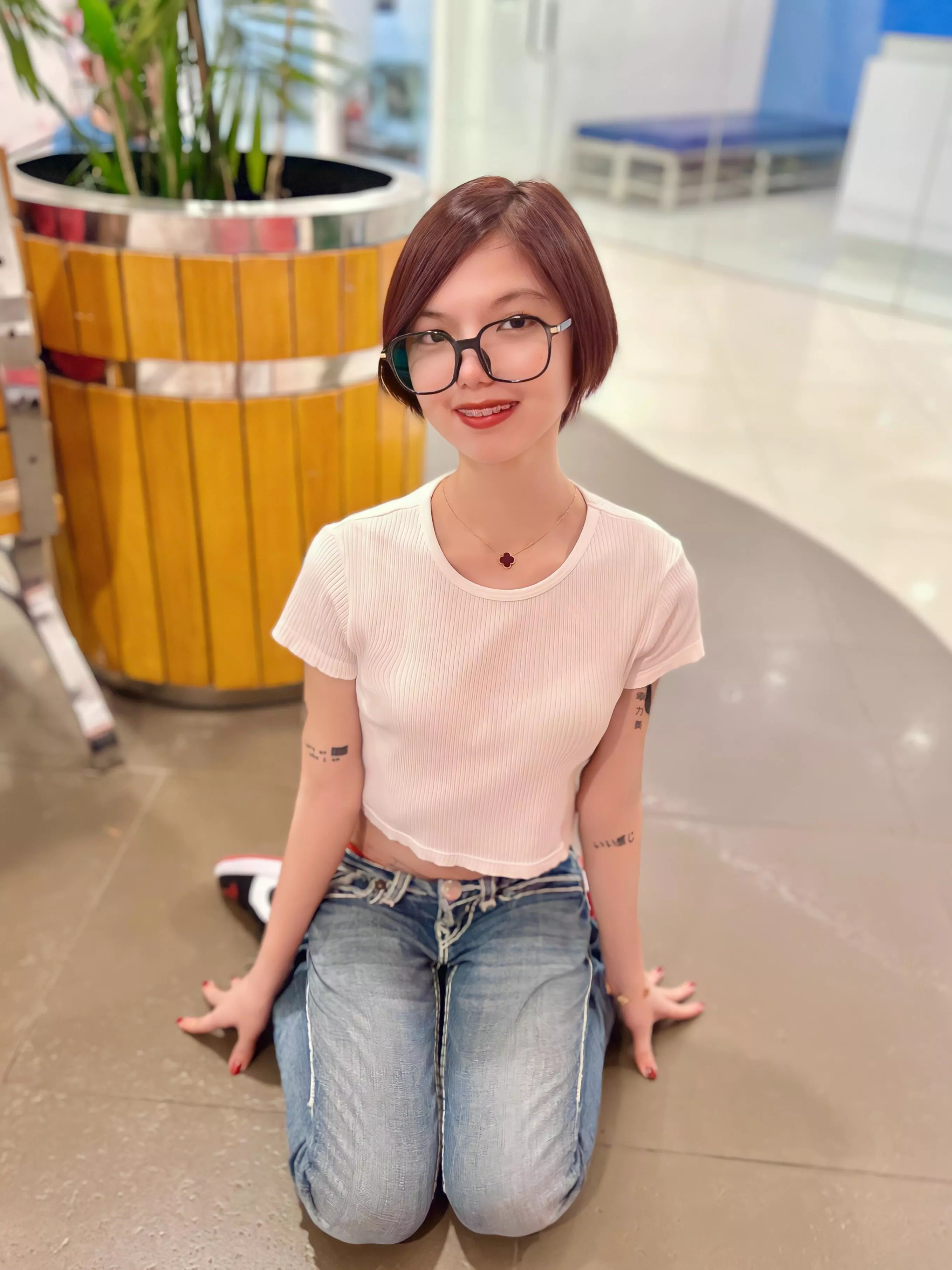 Was tired walking, 😊