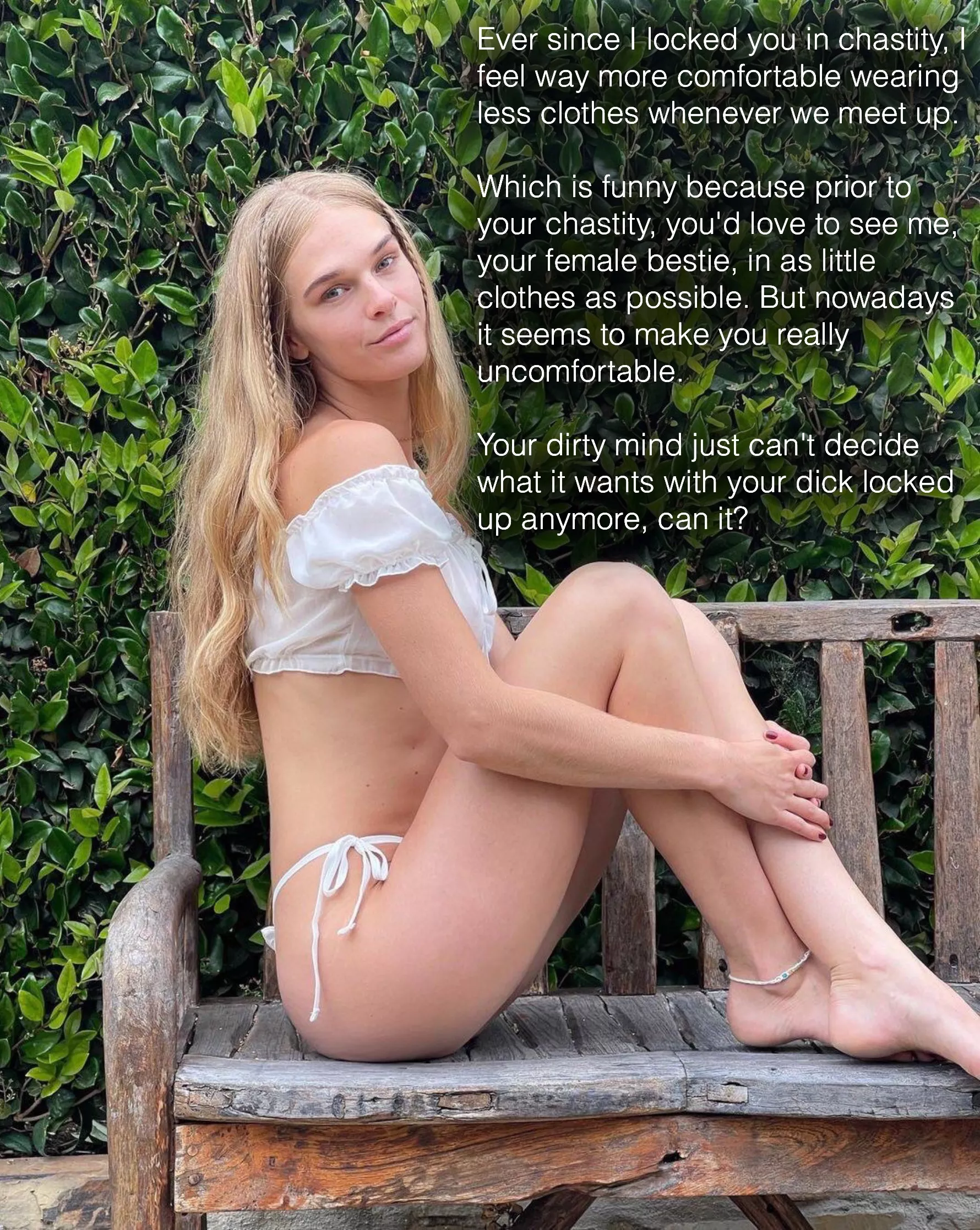 Wearing less clothes