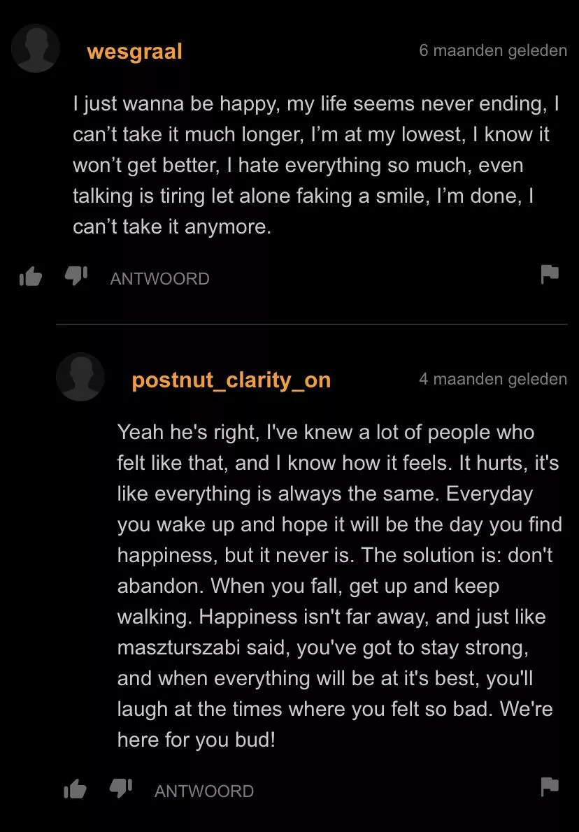 Well that’s depressing