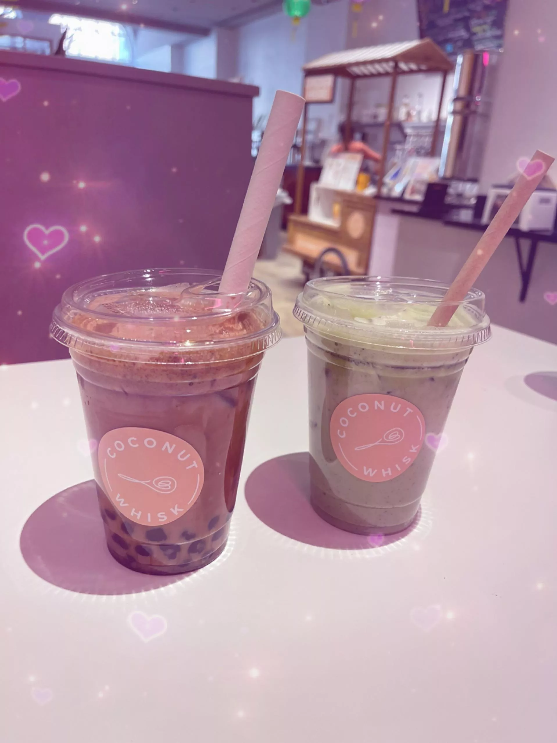 Went to anime detour this weekend and got boba 💖✨🧋