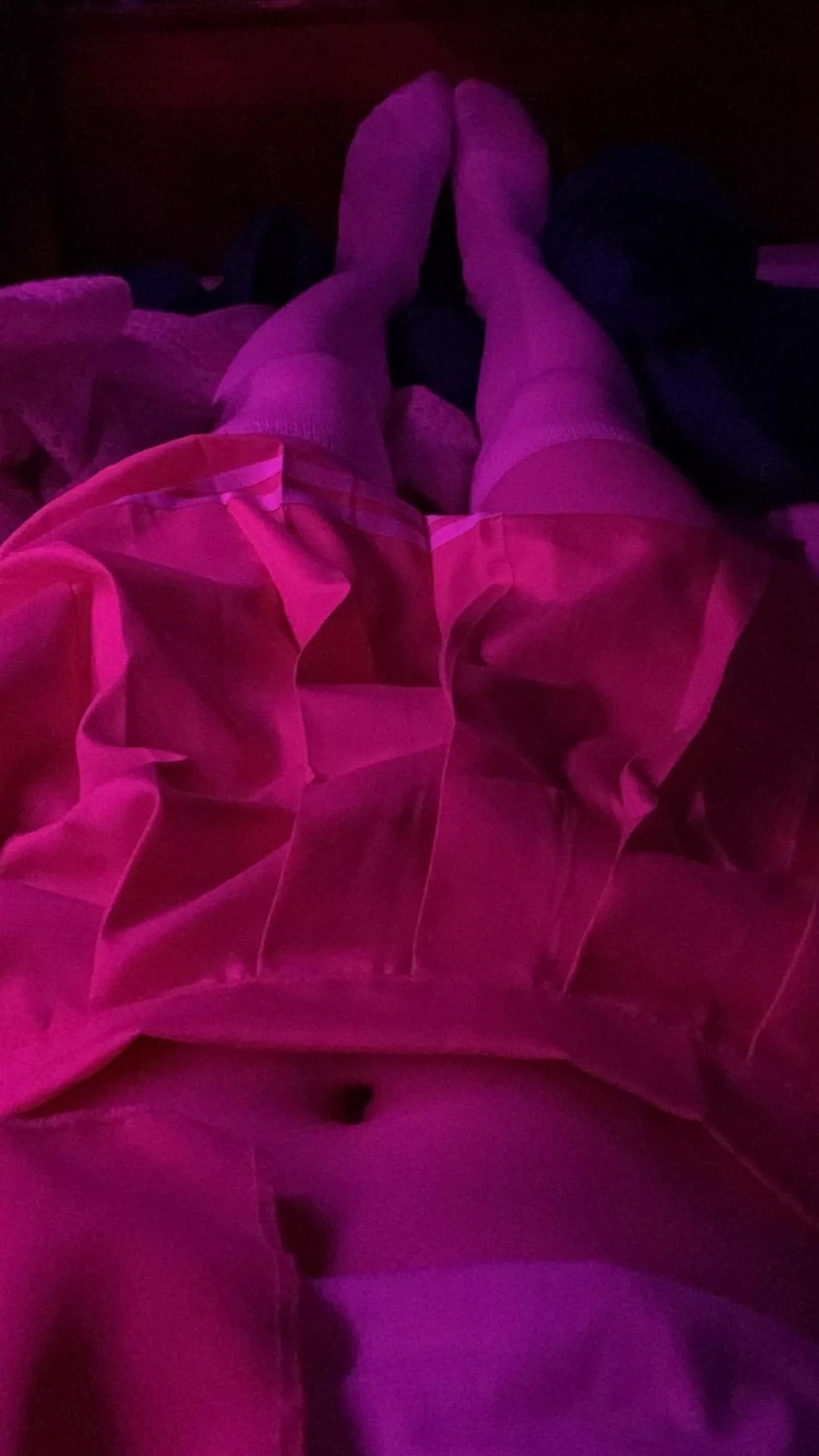 Went to be like this, it’s pretty comfy