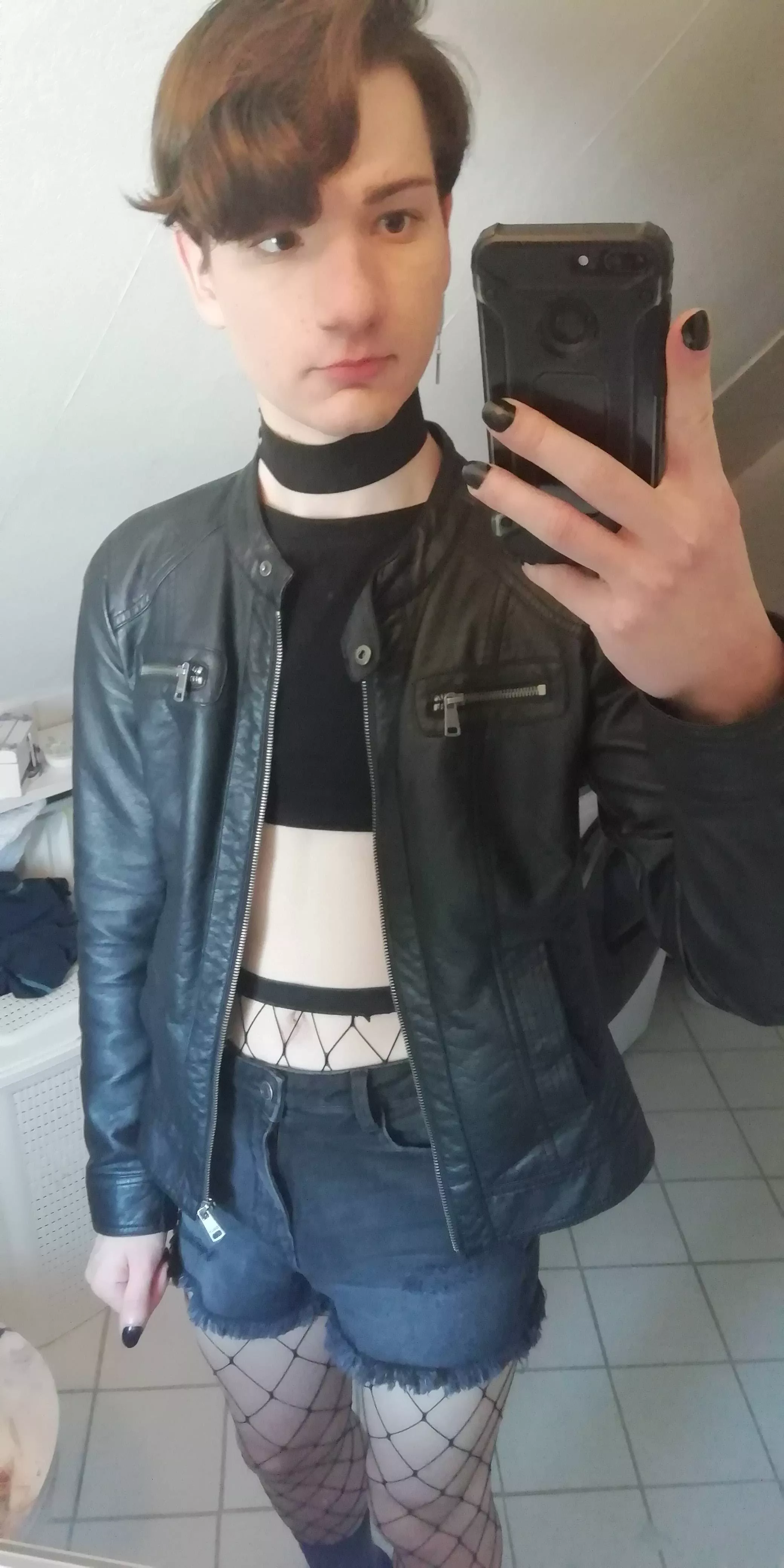 Went to school like that as promised 😄