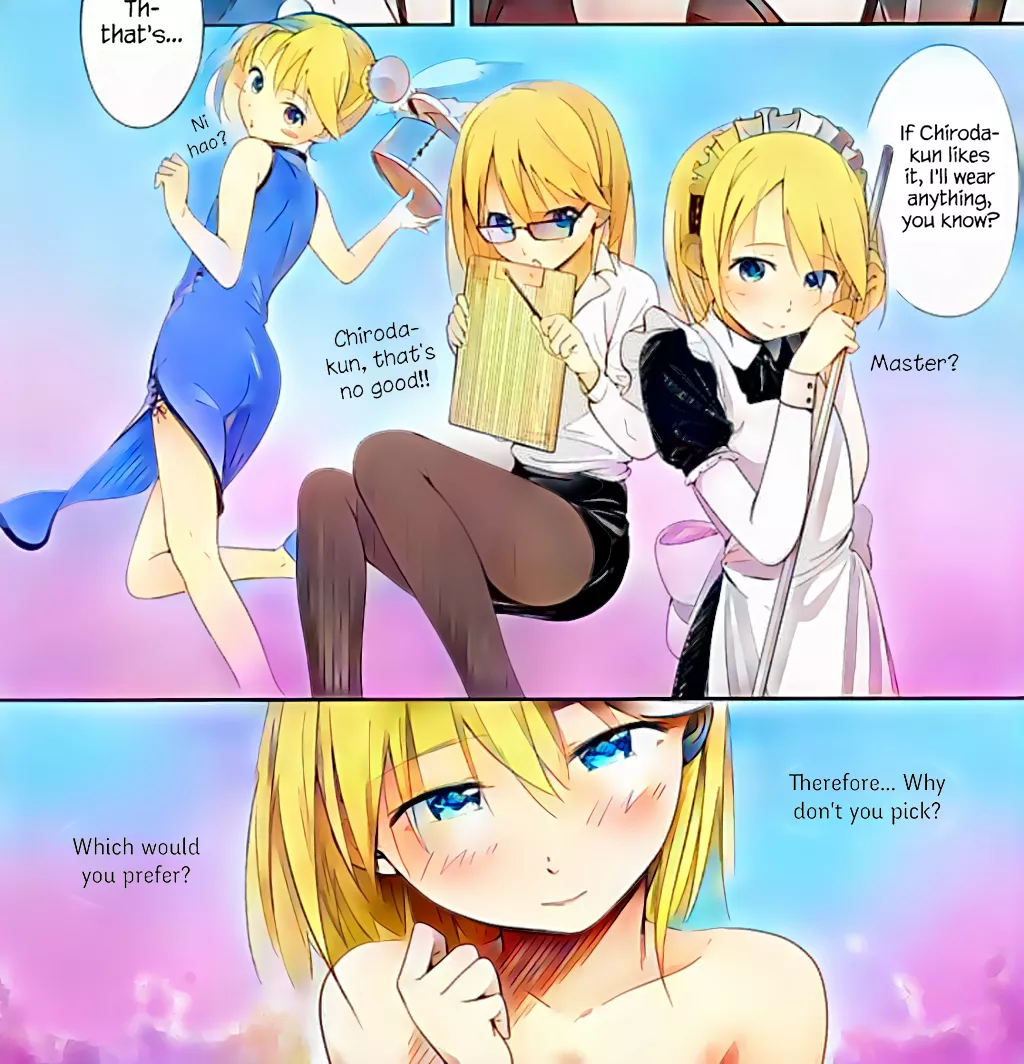 What a waifu 😍 or a husbandu 🤨? Kobinata Shin (Kohinata Makoto) [Trap Heroine manga (Torappu Hiroin)] AI colorized