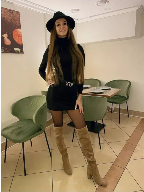 What do you think about pantyhose with long boots?