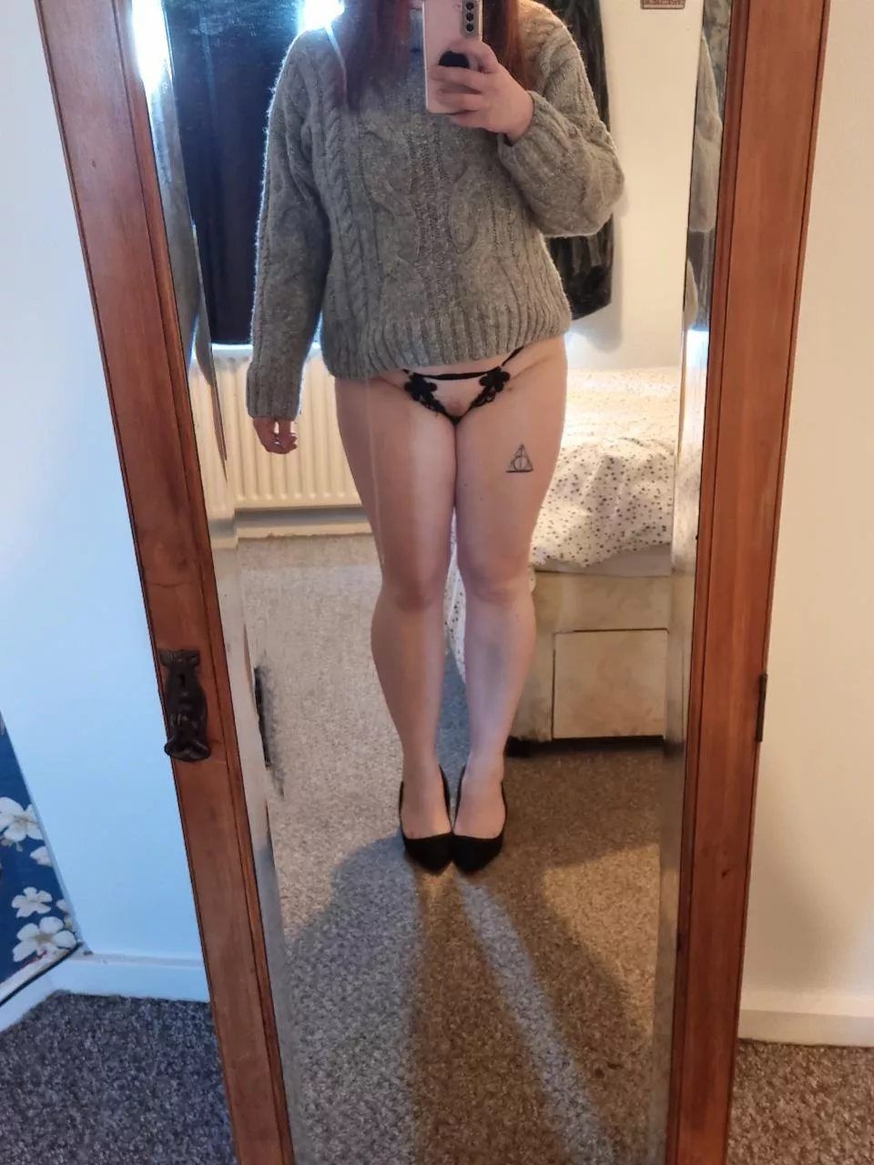 what do you think, average or nice legs? 🥰
