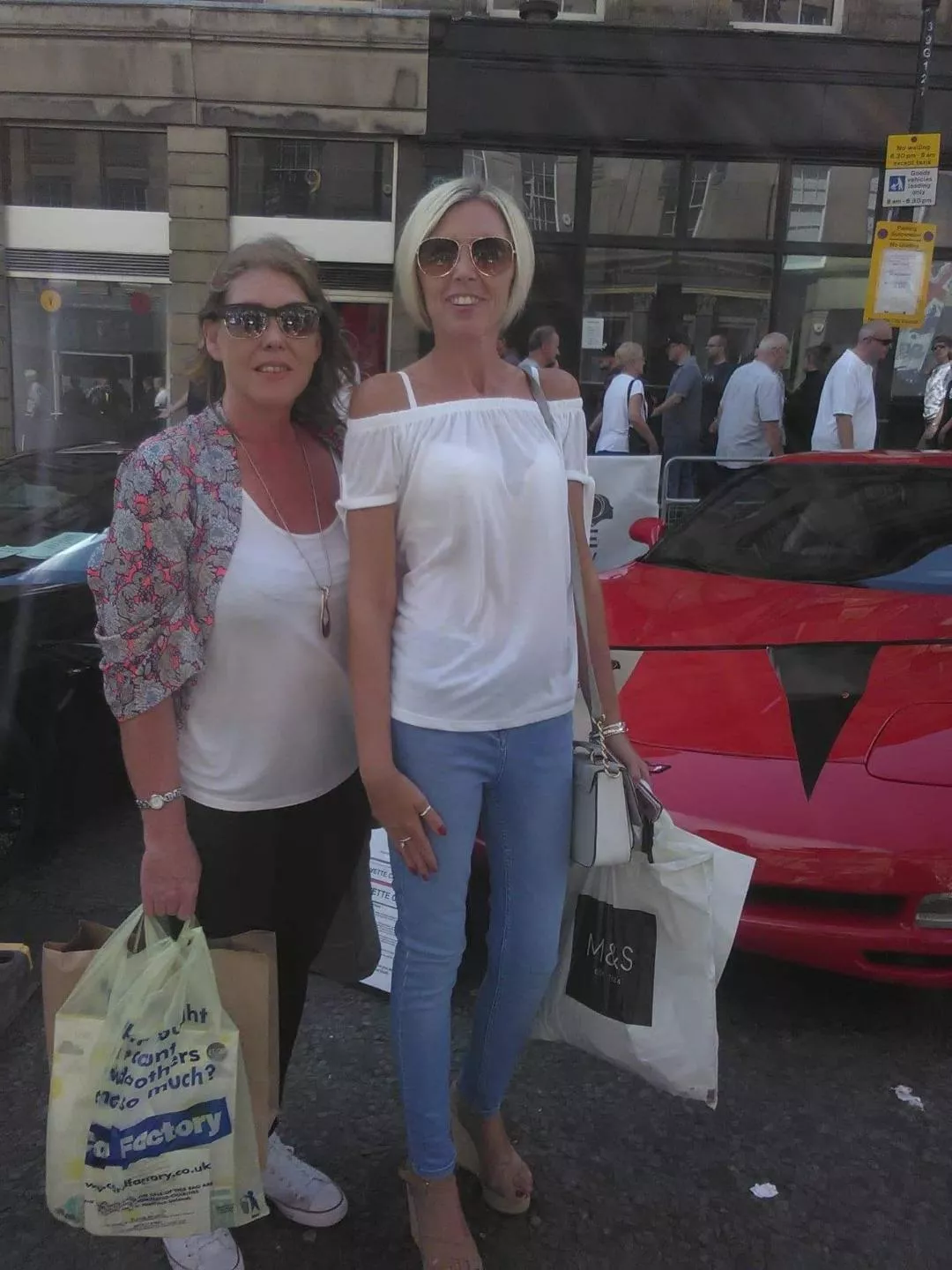 what do you think, my wife on the left aged 54, her sister on the right aged 51. ive always had a thing for my wifes sister