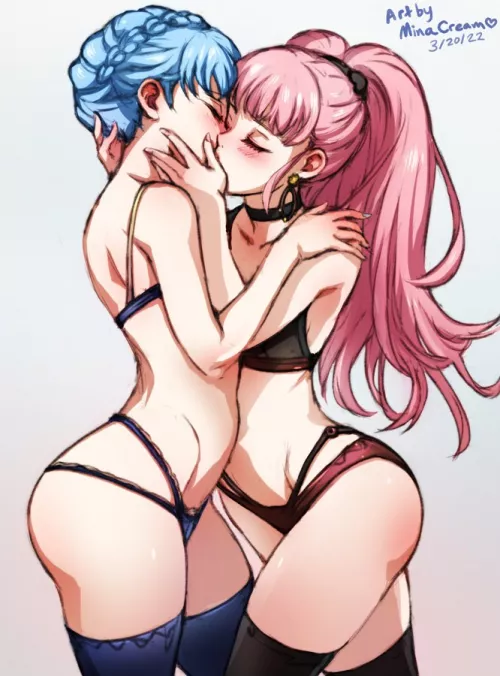 What girl do when Byleth isn't home [Fire Emblem Tree Houses]