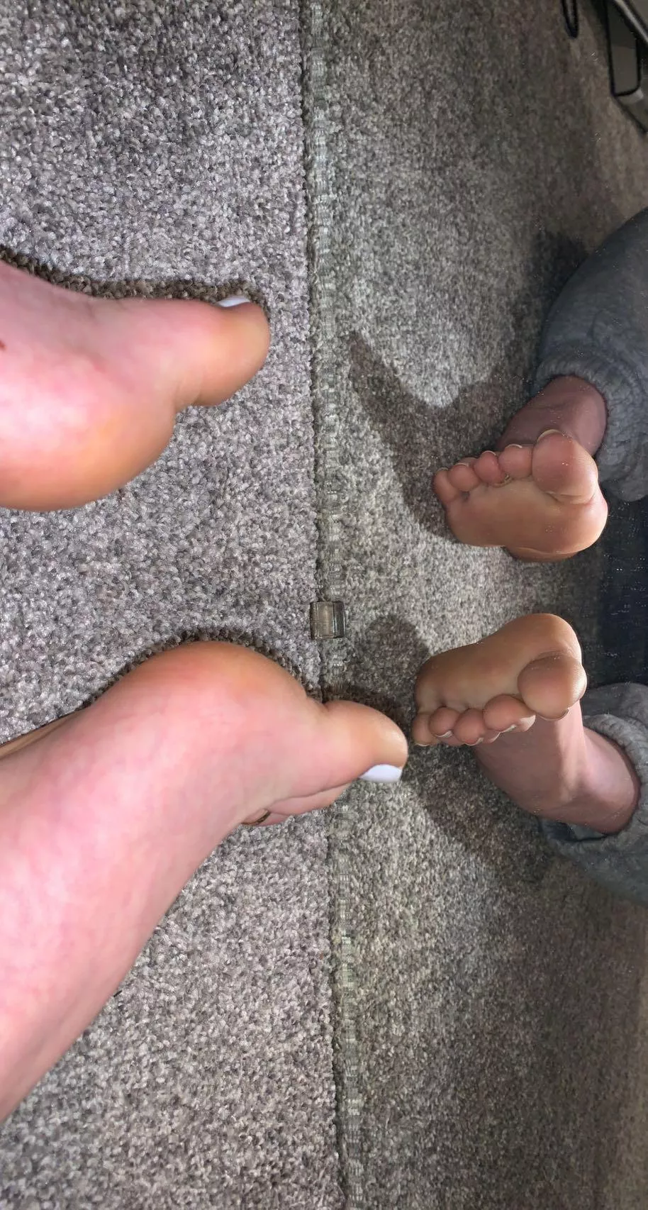 What would you do if we were at a sleep over… and I dared you to worship my feet