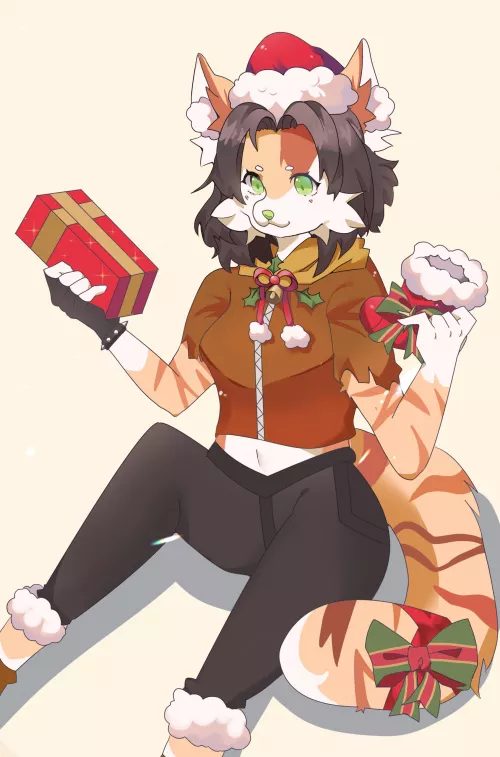 What’s in this present?(Commission)