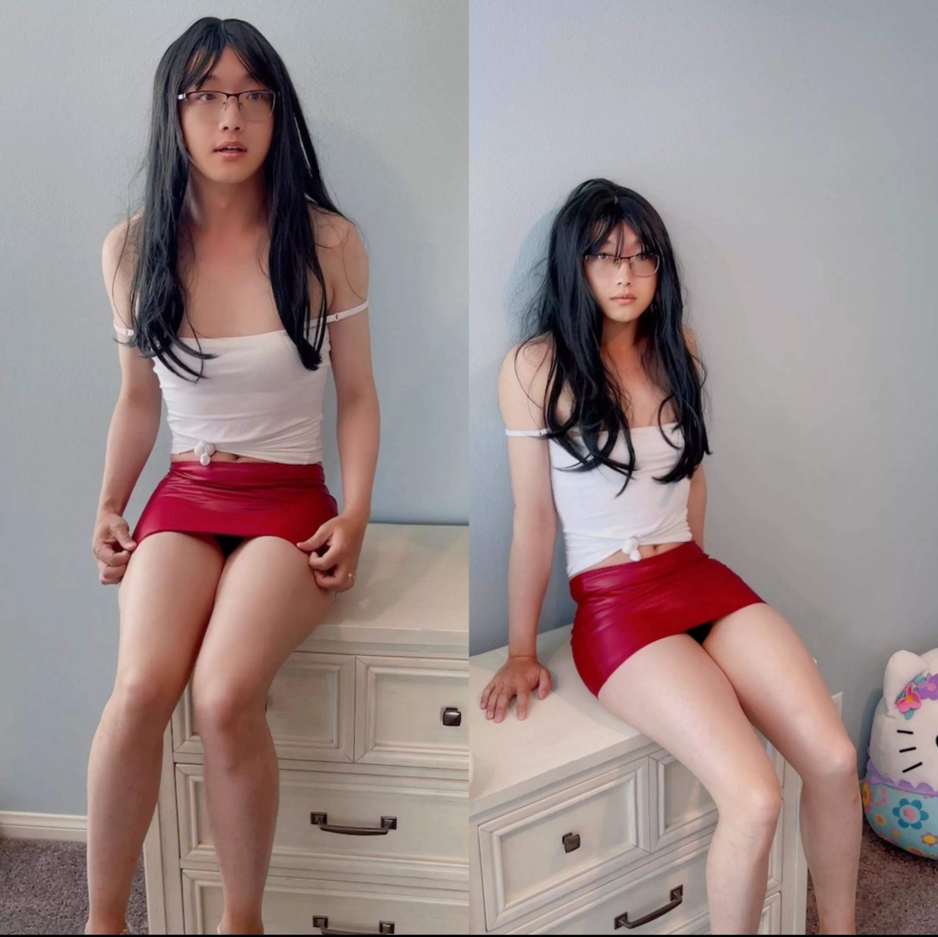 When am home alone it’s always fun time haha 🤓👅❤️