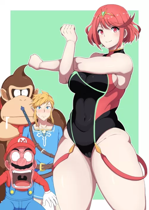 When Pyra joined Smash (Oryutoo)
