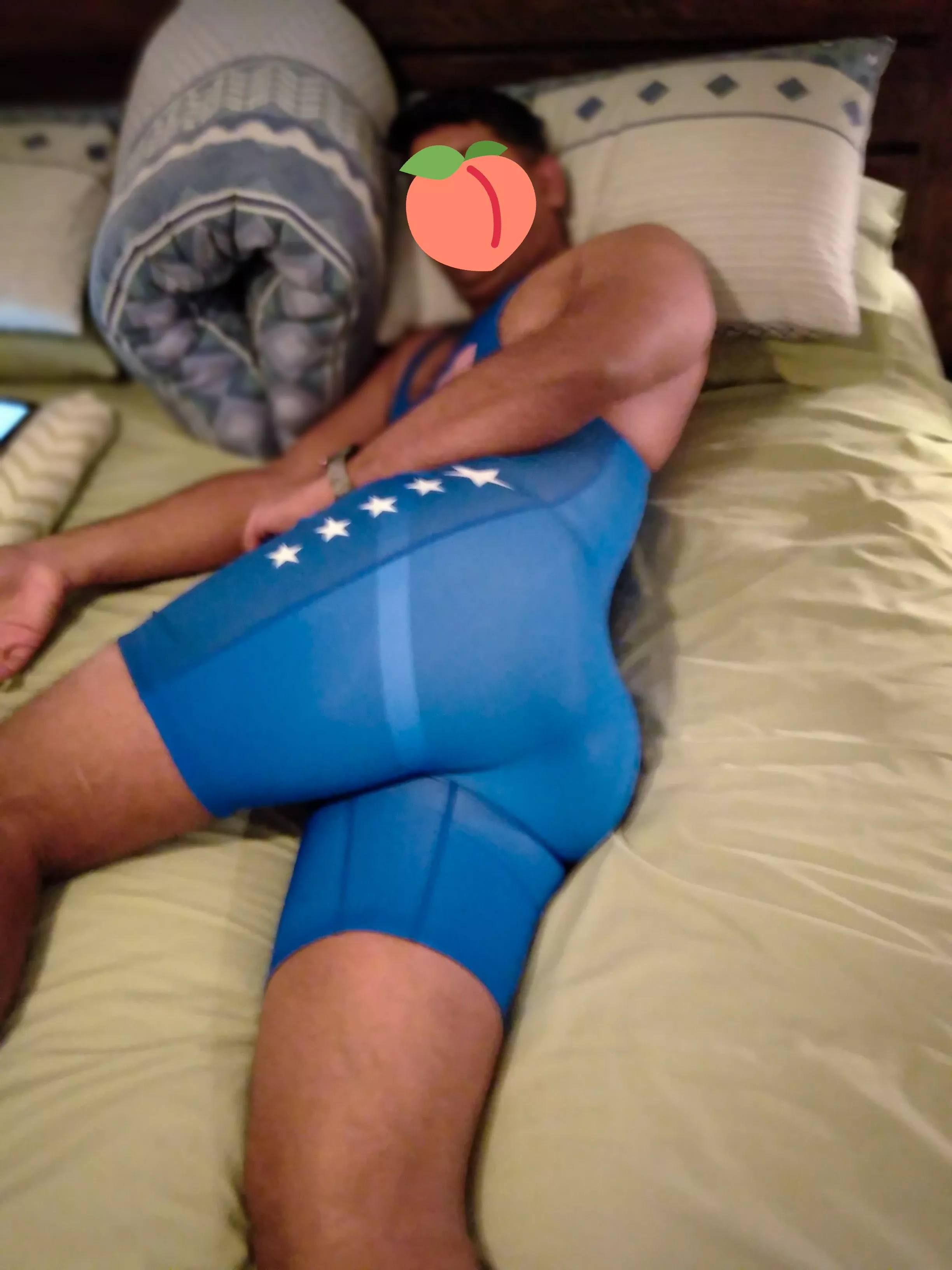 When they tell you, You can't wear a singlet that tight in public with only a jockstrap on... 😩🍑