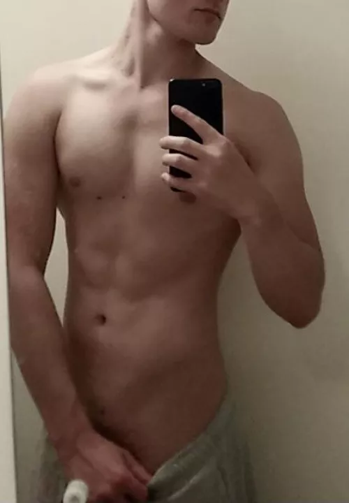 When you catch me getting changed for a shower x :)m19