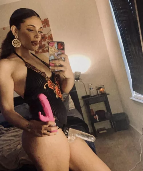 which of Mommyβs cocks makes your ass pussy tingle with excitement ?